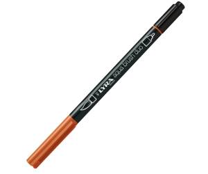 Pennarello Aqua Brush Duo punte 2,4 mm cinabro - 24546