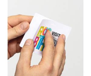 Portanome su foglio A4,97 x 86 mm 120 gr confezione 100 fogli - 187