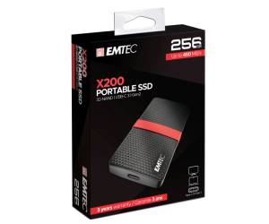 SSD 3,1 Gen2 X200 Portable 256GB - 24492