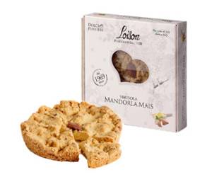 Torta sbrisola classica mandorla e mais - 200 gr - Loison - 530 - 799729014121 - DMwebShop