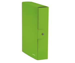 Scatola progetto WOW - dorso 8 cm - verde lime - conf. 5 pezzi - Leitz - 39670054 - 4002432535002 - DMwebShop