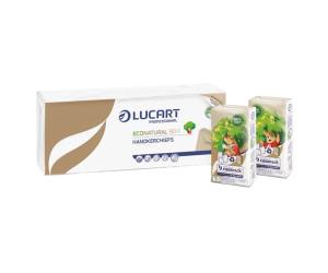 Pacchetti da 9 fazzoletti 4 veli - conf. 10 pezzi - Lucart - 843166J - 8005892346603 - DMwebShop