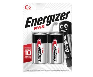 Pile C mezza torcia - 1,5 V - Max - blister 2 pezzi - Energizer - E301533200 - 7638900426809 - DMwebShop
