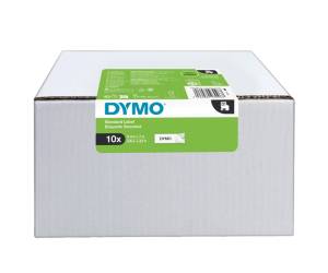 Nastri D1 - 9 mm x 7 mt - nero-bianco - value pack 10 pezzi - Dymo - 2093096 - 3026980930967 - DMwebShop