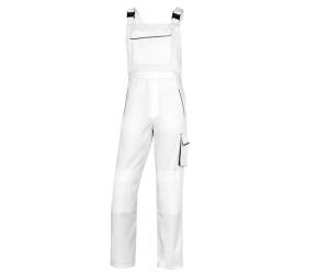 Salopette da lavoro Panostyle M6SAL - sargia-poliestere-cotone - bianco-grigio - taglia XL - Deltaplus - M6SALBCXG - 3295249236106 - DMwebShop