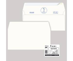 Busta KAMI STRIP bianca carta riciclata FSC senza finestra - 110 x 230 mm - 100 gr - conf. 500 pezzi - Pigna - 0250003AM - 8059020921446 - DMwebShop