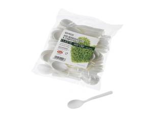 Cucchiaino in CPLA - 10 cm - conf. 100 pezzi - Leone - Q2043.S - 8024112020437 - DMwebShop