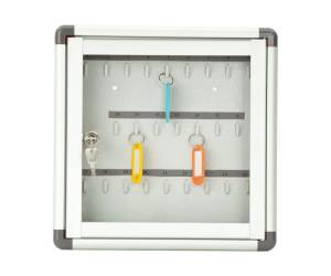 Bacheca murale portachiavi 25 posti 30 x 30 cm - 5922