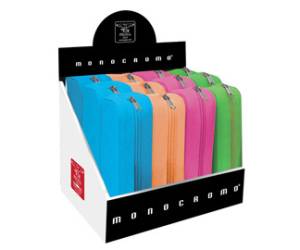 Bustina silicone Soft Touch Monocromo 80x200x60 mm colori assortiti fluo - 8430