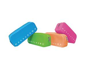 Bustina silicone Soft Touch Monocromo 80x200x60 mm colori assortiti fluo - 8430