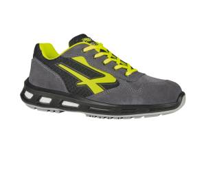Calzatura di sicurezza Yellow S1P SRC nylon pelle scamosciata grigio giallo taglia - 39,11283