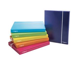 Cartella con elastico PPL colori assortiti dorso 30 mm - 1594