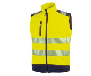 Gilet alta visibilta Softshell Dany taglia XL giallo fluo - 10000