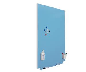 Lavagne magnetiche senza bordi 75 x 115 cm azzurro - 4233