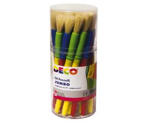 Pennellotti Jumbo barattolo 24 pezzi - 9020
