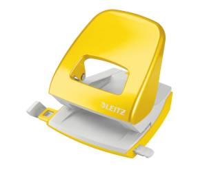 Perforatore 5008 New NeXXt WOW passo 8 cm max 30 fogli 2 fori giallo - 1921