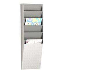 Portadepliant wall organizers a 6 tasche A4 verticali 23,6 x 8,3 x 71,2 cm - 4999