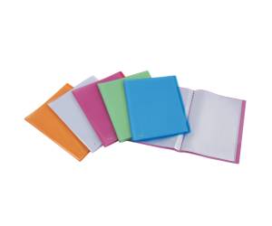 Portalistini a fogli fissi Lumina 20 buste 22 x 30 cm colori assortiti - 1082