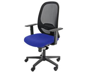 Seduta operativa Andy ANN con braccioli regolabili blu - 7706