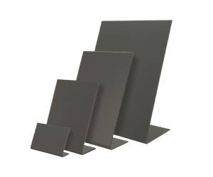 Set 3 lavagnette a L nere - A6,5301