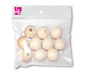 Sfere in legno naturale diametro 30 mm - 8710