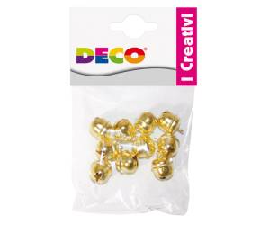 Sonagli dim 14,5 mm in metallo oro - 8727