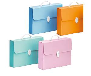 Valigetta Polionda Every Line Pastel 27x37,5 cm dorso 8 cm Favorit - 8046