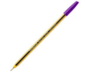 Penna a sfera Noris Stick - punta 1 mm - violetto - conf. 10 pezzi - Staedtler - 434 06 - 4007817437247 - DMwebShop