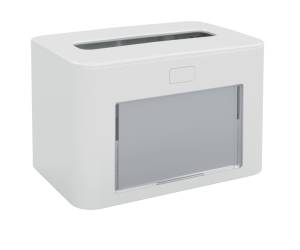 Dispenser personalizzabile - per tovaglioli interfogliati - bianco - Papernet - 417192 - 8024929271923 - DMwebShop