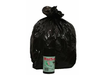 Sacchi - 50 x 60 cm - 30 lt - 16 micron - nero - conf. 20 pezzi - Rolsac - 10240 - 8010405000002 - DMwebShop