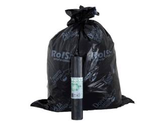 Sacchi - 72 x 110 cm - 110 lt - 47 micron - nero - conf. 10 pezzi - Rolsac - 25240-2 - 8010405014023 - DMwebShop