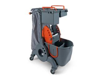 Carrello per pulizie professionali Giotto 25 lt 74 x 90 x 100 cm - 16406