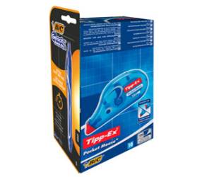 Correttore a nastro Pocket Mouse penna Gelocity QuickDry Bic - 16097