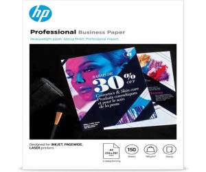 Confezione da 150 fogli - carta professionale - lucida per getto d'inchiostro - A4 - Hp - 3VK91A - 192545168397 - DMwebShop