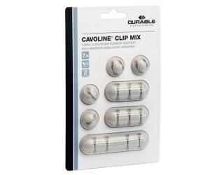 Mix Clip Cavoline fermacavi adesivi grigio - 16654