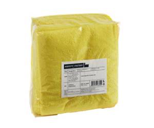 Panni microfibra Ultrega 40 x 40 cm giallo pack 10 pezzi - 15586