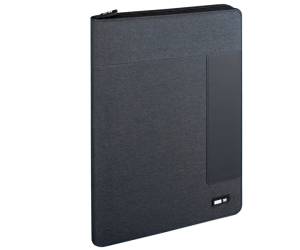 Portablocco tessuto grigio scuro 26 x 34 cm - 14309