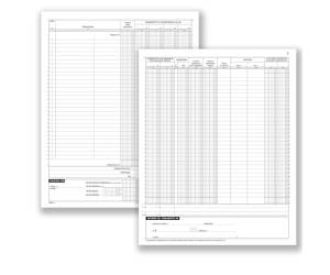 Registro Corrispettivi - 16 pagine numerate - 31 x 24,5 cm - Data Ufficio - DU1386N0000 - 8008842531326 - DMwebShop