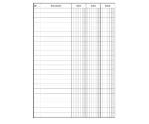 Registro Dare-Avere-Saldo - 96 pagine - 17 x 12 cm - conf. 2 pezzi - Data Ufficio - DU133300000 - 8008842530992 - DMwebShop