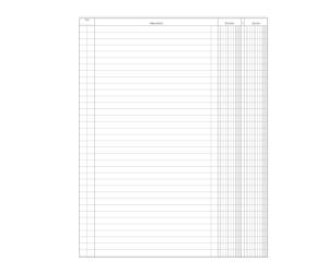 Registro Entrate-Uscite - 100 pagine - 31 x 24,5 cm - Data Ufficio - DU135800000 - 8008842531265 - DMwebShop