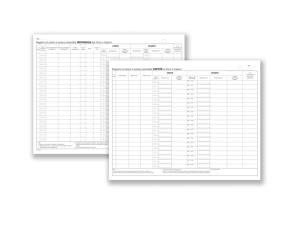 Registro carico-scarico ovini-caprini - 46 pagine numerate - 24,5 x 31 cm - conf. 2 pezzi - Data Ufficio - DU138412000 - 8008842531487 - DMwebShop