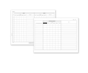 Registro carico scarico suini 23 pagine numerate 31 x 24,5 cm - 19141