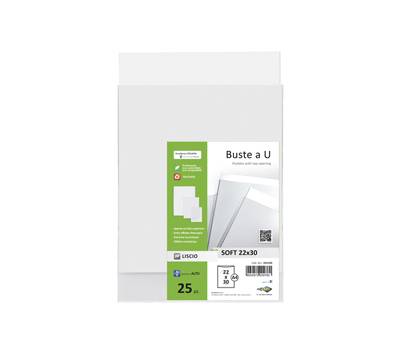 Buste a sacco Soft - PPL - 22 x 30 cm - liscio - trasparente - conf. 25 pezzi - Sei Rota - 652230 - 8004972009780 - DMwebShop