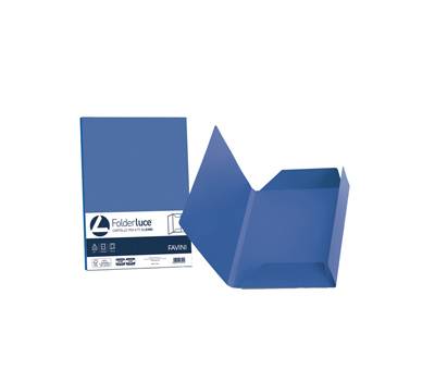 Cartelline 3 lembi Luce - 200 gr - 24,5 x 34,5 cm - blu prussia - conf. 25 pezzi - Favini - A50K434 - 8007057263282 - DMwebShop Cartelline 3 lembi Luce - 200 gr - 24,5 x 34,5 cm - blu prussia - conf. 25 pezzi - Favini - A50K434 - 8007057263282 - DMwebShop