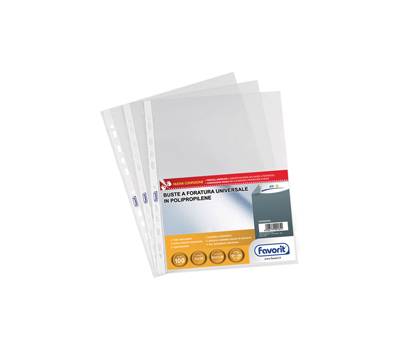 Buste forate Special PP - Air - buccia - 22 x 30 cm - trasparente - conf. 100 pezzi - Favorit - 100460054 - 8006779001851 - DMwebShop