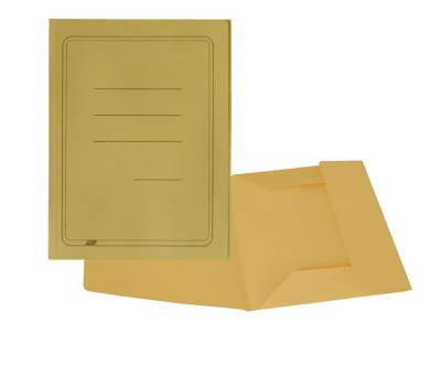 Cartelline 3 lembi - con stampa - cartoncino Manilla - 200 gr - 25 x 33 cm - giallo - conf. 50 pezzi - Cart. Garda - CG0111MLSXXAJ04 - 8001182001870 - DMwebShop