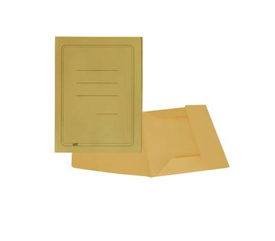 Cartelline 3 lembi - con stampa - cartoncino Manilla - 200 gr - 25 x 33 cm - giallo - conf. 50 pezzi - Cart. Garda - CG0111MLSXXAJ04 - 8001182001870 - DMwebShop