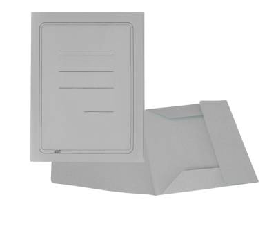 Cartelline 3 lembi - con stampa - cartoncino Manilla - 200 gr - 25 x 33 cm - grigio - conf. 50 pezzi - Cart. Garda - CG0111MLSXXAJ09 - 8001182017499 - DMwebShop