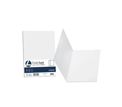 Cartelline semplici Acqua - 200 gr - 25 x 34 cm - bianco - conf. 50 pezzi - Favini - A500664 - 8007057260137 - DMwebShop