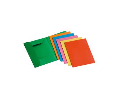 Cartelline 3 lembi - 200 gr - 25 x 33 cm - mix 6 colori - conf. 12 pezzi - Brefiocart - 0205009 - 8014819009576 - DMwebShop